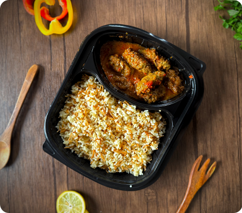 وجبة كفتة رز